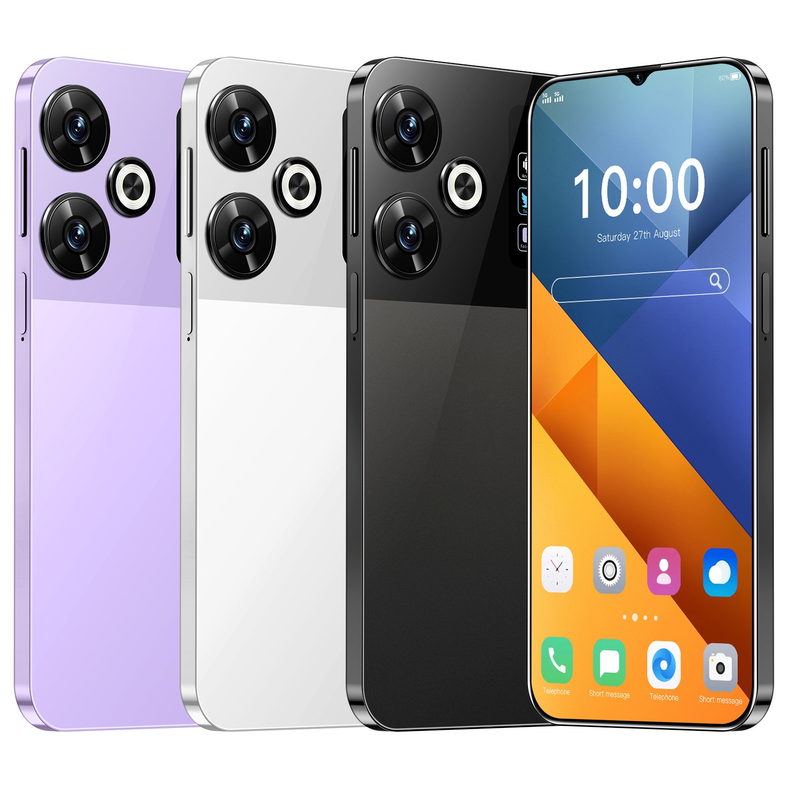 M6 Ultra The 5G Hot Sale Smartphone with a 7.3-inch Display and Dual SIM Multi-Language Support